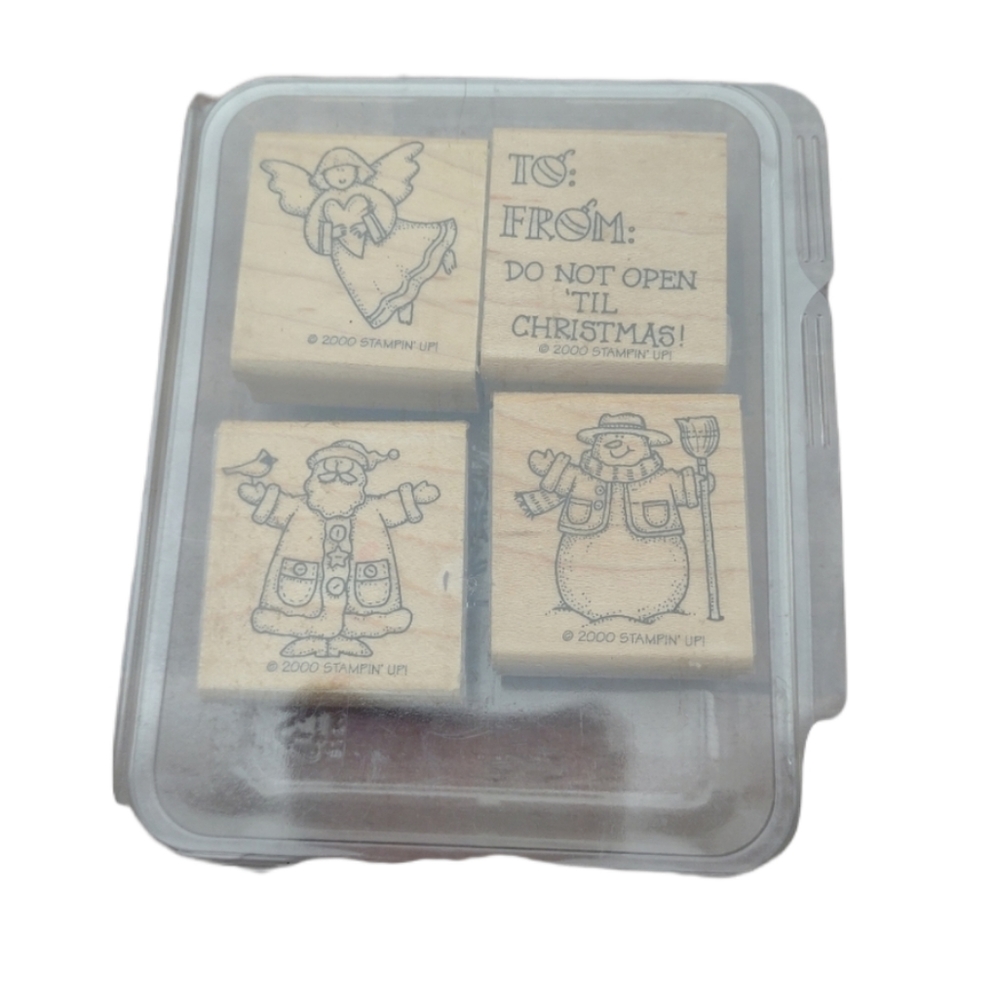 Stampin' Up Christmas Holiday Rubber Stamps
